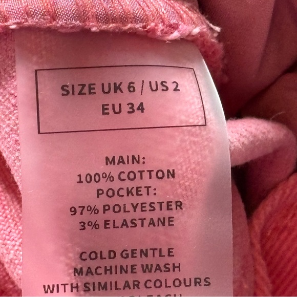 Maniere De Voir Pink Cargo Jeans - Picture 6 of 8